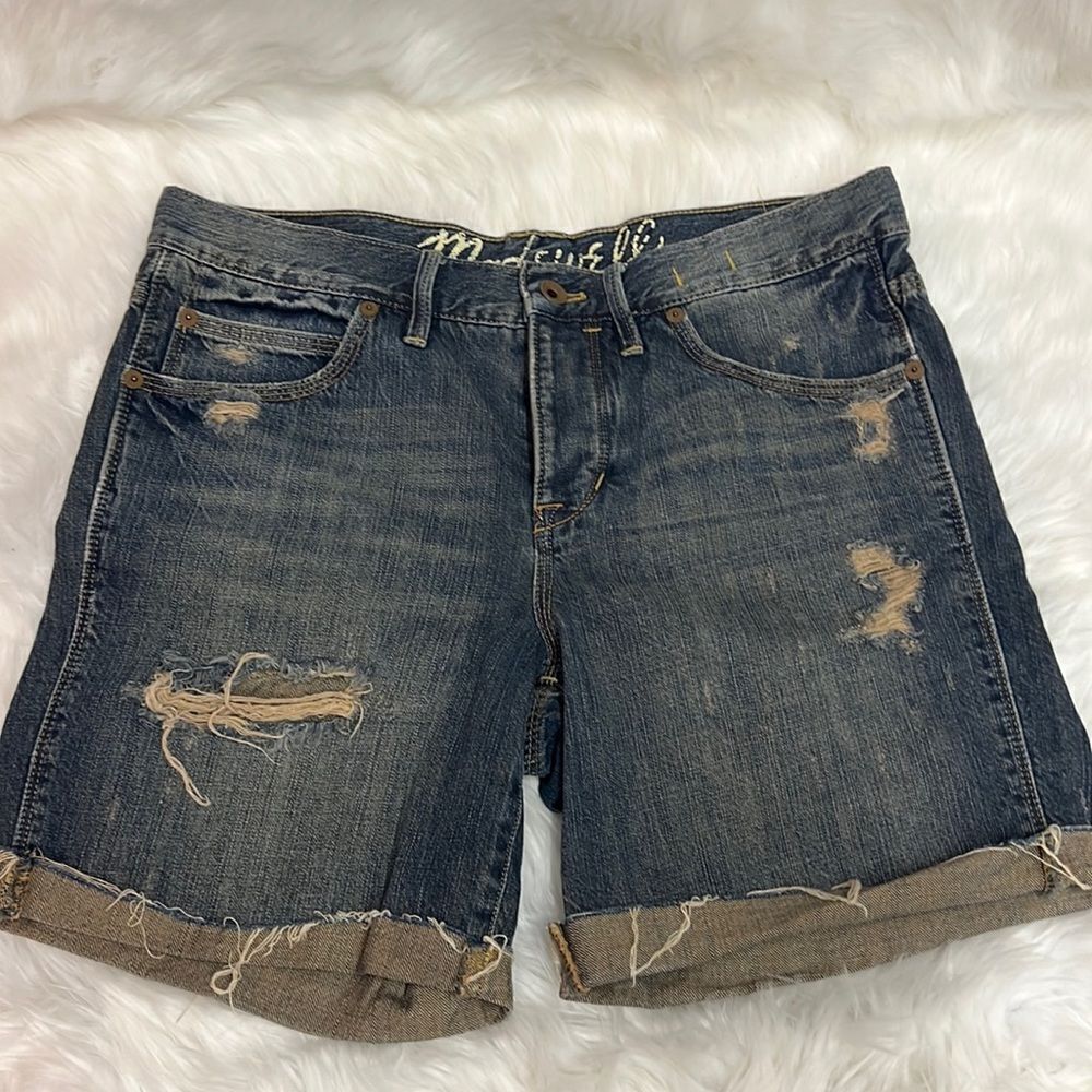 Madewell | Cutoff Jean Shorts‎ Denim Medium Wash Women’s Size 26